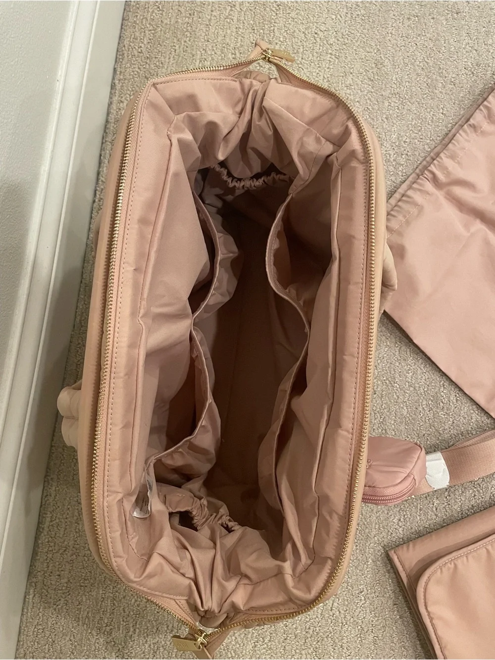 HAPP Paige Carryall Dusty Rose - Diaper Bag